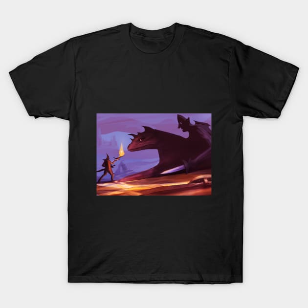 Sinbad in dark places T-Shirt by fantasticvolk